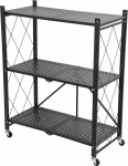 Riiulid RAW3T, metall, 3 riiulit, 0870x720x340 mm, max. 50 kg/riiul, teisaldatav