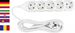 Pikenduskaabel Strend Pro DG-805B 3,00 m, 5 pistikupesa