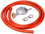 Gaasiregulaator 2 m vooliku ja 2 klambriga. с31/UK8mm/EN12864