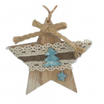 J&otilde;ulukaunistused MagicHome, Star, 10 cm, pkg. 5 tk