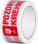 Strend Pro teip, 50 mm, L-66 m, liim, hoiatus, "ETTEVAATUST HABRAS"