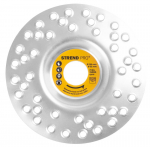 Strend Pro ketas, 125 mm, lihvketas puidule, aukudega, nurklihvijale