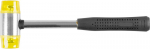 Silikoonhaamer 07-801c-4 &bull; 040 mm, metallist k&auml;epide 29,5 cm
