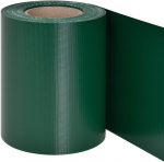 Tape Strend Pro EUROSTANDARD LIGHT, 190 mm, L-35 m, varjutus, roheline, kate, aiapaneelidele, 20 klambriga, 450g/m2, PVC, RAL6005