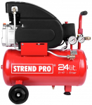 Kompressor Strend Pro FL2024-08, 1,5 kW, 24 liitrit, 1 kolb