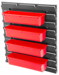 QBRICK&reg; Organizer varukarbid, ONE Organiser M/L, 5-osaline komplekt, seinale