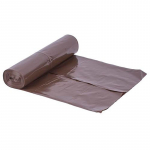 Pr&uuml;gikotid ROLO LDPE T711.05, 070x110x0,05 mm, pruun, 15 tk, 120 lit.