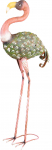Dekoratsioon MagicHome Mecco, Flamingo, lehtmetall, 37x19x85 cm