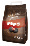 PE-PO&reg; brikett, 2,5 kg, puidust, grillimiseks