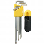 Strend Pro HK7008 mutriv&otilde;tmete komplekt, 9 osa, T10-T50, Torx, Cr-V, pesa