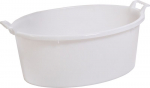 Valamu ICS P12160, 33 l, 60 cm, valge, ovaalne, k&auml;epidemetega