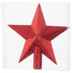 Kuuse kaunistus MagicHome christmas, 1 tk, 20 cm, t&auml;ht, punane, kuusele.