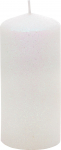 K&uuml;&uuml;nal MagicHome Christmas, 5.5x12 cm, silindriline, valge, s&auml;delusega
