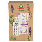 Frosch kinkekomplekt, lavendel, difuusor ja vedelseep, 90 ml + 300 ml