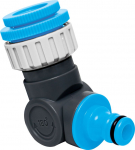 Adapter AQUACRAFT&reg; 550342, liigend, 1/2"-3/4"-1", 360, 180, isane, aiavooliku jaoks