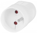 Strend Pro pistikupesa, pikendusjuhtme jaoks, 250 V, IP20, 16 A, valge