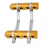 Kollektori komplekt koos katete ja kinnitustega 1'' x 1/2" 6-tolline