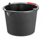 ReCycled&reg; &auml;mber 12 liitrit, konstruktsioon, plastik, tilaga, must