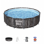 Bestway&reg; Steel Pro MAX bassein, 5614Z, kassettfiltratsioon, redel, kate, 427x107 cm