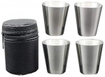 MagicHome pitsid, komplekt, roostevaba teras, kunstnahast &uuml;mbrises, 4 x30 ml