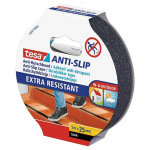 Teip tesa&reg; Libisemisvastane, must, 25 mm, L-5 m