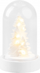 J&otilde;ulukaunistus MagicHome, valge puu kuplis, LED, soe valge, sisemus, 5,5x9 cm