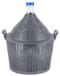 Demijohn Cada Inco 20 l, klaas/plast, 485x390/305 mm