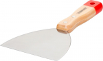 Strend Pro S0008 kellu, 125 mm, teras, puidust k&auml;epide