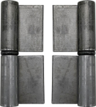 Ukse hing T00341, 080 mm, teras, pakk. 2 tk.