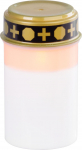 K&uuml;&uuml;nal MagicHome TG-10, LED k&uuml;&uuml;nlaga, hauale, valge, 12 cm, 2xAA pakk