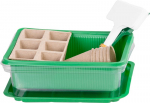 Strend Pro seemikualus, 18-osaline komplekt, 12 siirdamist, 20x14,5x6cm