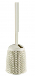 WC-hari, Curver&reg; KNIT, kreem, 14x43, WC
