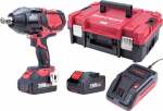 Worcraft XCUBE007 ShareSYS t&ouml;&ouml;riistakasti komplekt, mutriv&otilde;ti CIW-S20LiB-1800, 2x 4,0 Ah aku, 1x laadija