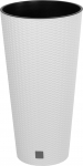 Rotan flover pott &uuml;mmargune 400mm 35/64lit. K -763mm Rato tubus, valge