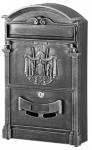 Postkast ALU, antiikh&otilde;be, 410x255x90 mm