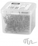 Klambrid Strend Pro, plastkeevitusp&uuml;stolile, vill, 0,8 mm, 100 tk.
