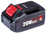 Worcraft CLB-20V-6.0HC ShareSYS 6000 mAh aku, S20Li, kiirlaadimine