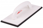Trowel Strend Pro Premium CO11 WhiteHand, plastik. k&auml;epide, 270x130 mm, 8 mm, pehme kumm