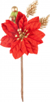 MagicHome j&otilde;uluoks, j&otilde;ulut&auml;he&otilde;iega, punane, 16 cm