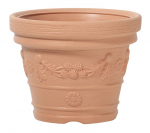 DECORA lillepott 300x235 mm, terrakota