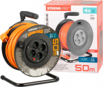 Strend Pro DG-FB04 pikenduskaabel, L-50 m, trumlil, ristl&otilde;ige 1,5 mm2