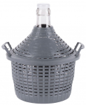 Demijohn cada Fori 05 lit, klaas/plast, 320x250/200 mm