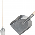 Labidas S504-4.WH Universaalne, 270x220 mm, puidust k&auml;epide