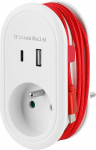 Strend Pro pesa, USB A+C, USB C kaabliga