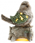 MagicHome LED j&otilde;ulukuju "Tisand oksal", 9 LED, soe valge, 3xAAA, keraamika, 22x21,50x40 cm.