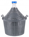 Demijohn Cada Inco 10 l, klaas/plast, 400x340/245 mm