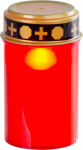 K&uuml;&uuml;nal MagicHome TG-10, LED k&uuml;&uuml;nlaga, hauale, punane, 12 cm, 2xAA pakk