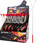 Strend Pro Grill s&uuml;litamine, grillimiseks, teleskoop, 24,5-83,5 cm, Sellbox 24 tk