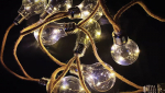 Chain Strend Pro p&auml;ikesepirn, 10x LED, lambipirni kuju, p&auml;ikesepatarei, L-3,8 m
