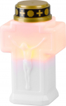MagicHome k&uuml;&uuml;nal, rist, LED, hauale, valge, 2xAA, 15x9 cm, (2xAA kaasas)